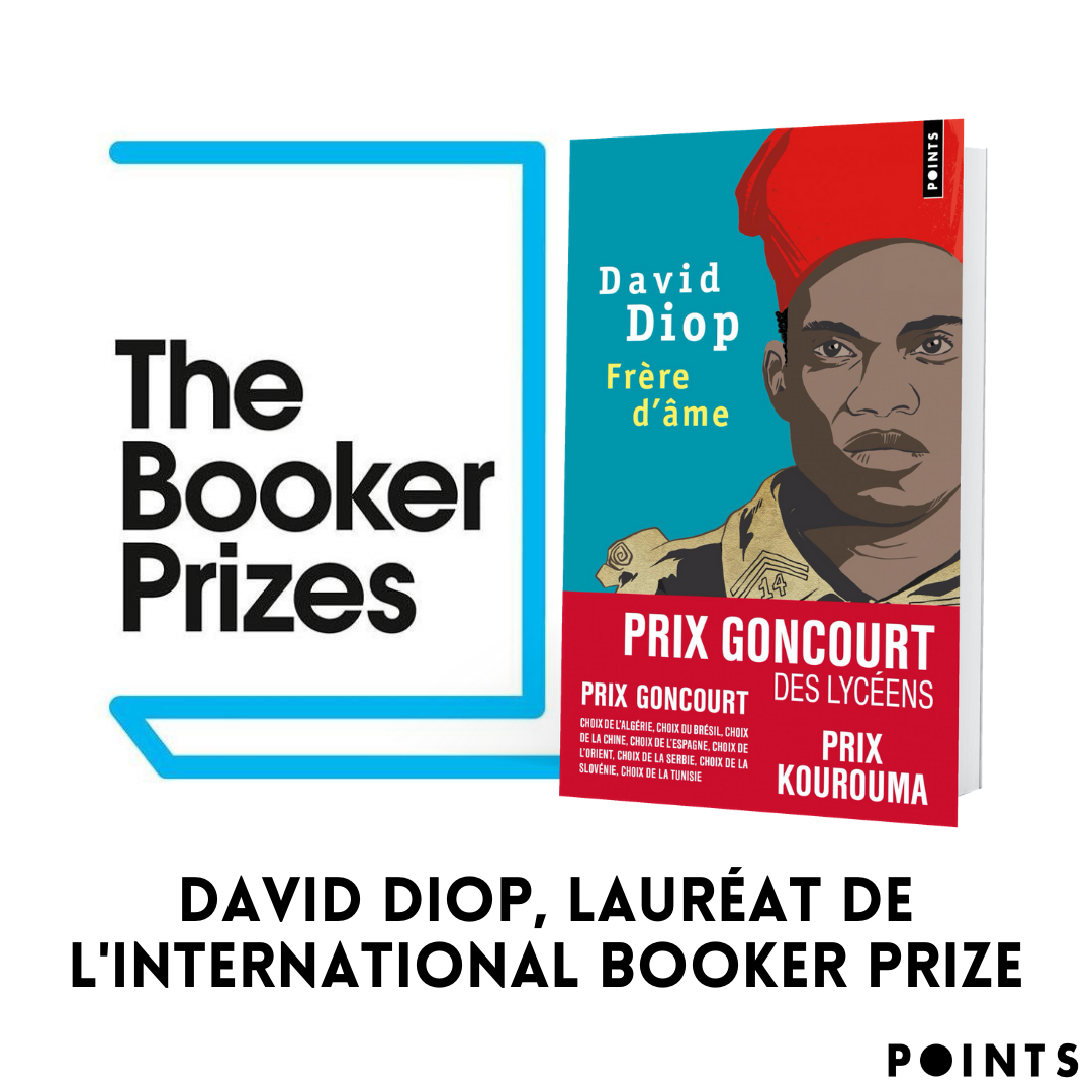 Illustration de l'actualité David Diop, lauréat du Booker Prize !