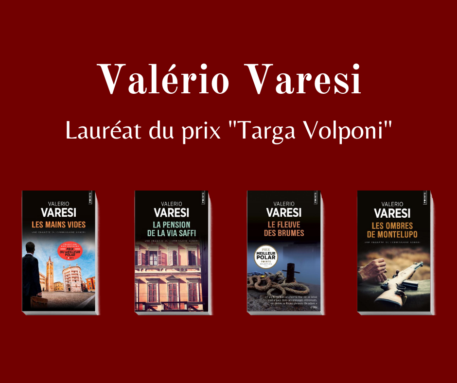 Illustration de l'actualité Valerio Varesi, lauréat du prix "Targa Volponi" 2020